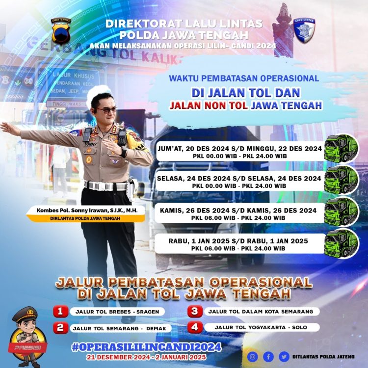 Truk Tambang Dilarang Beroperasi di Jalur Strategis Jawa Tengah