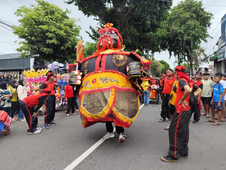 Meriahnya Kirab Budaya Imlek 2576 di Pati, Naga dan Barongsai Jadi Favorit