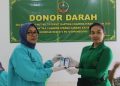 PMI Pati Apresiasi Donor Darah Persit Kodim 0718