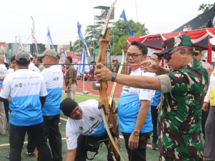 Dandim Pati Apresiasi Prestasi Atlet Panahan Jawa Tengah