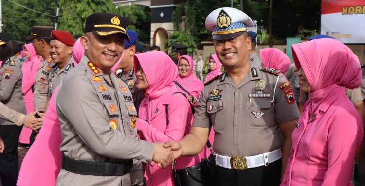 Kenaikan Pangkat di Polresta Pati, 108 Personel Terima Penghargaan