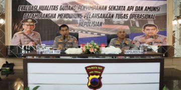 Polresta Pati Dapat Kunjungan Puslitbang Polri, Fokus pada Keamanan Senjata Api