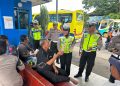 Satlantas Polresta Pati Fokus Rampcheck Kendaraan R2 dan R4