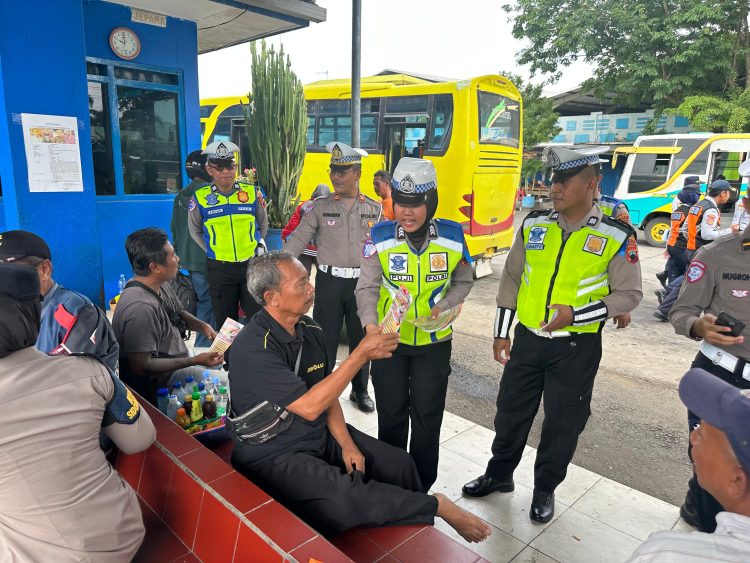 Satlantas Polresta Pati Fokus Rampcheck Kendaraan R2 dan R4