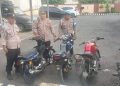 Razia Knalpot Brong, Polsek Sukolilo Bubarkan Aksi Balap Liar