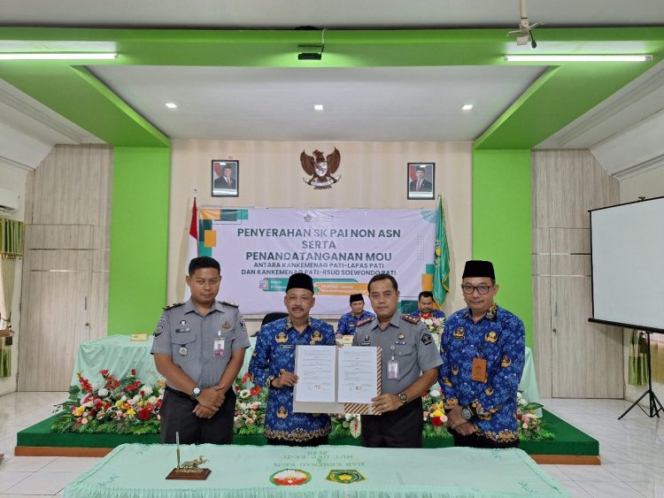 Lapas Pati dan Kemenag Akan Gelar Pengajian Rutin Bagi Warga Binaan