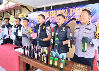Polres Rembang Ungkap 372 Kasus Kriminal Dalam Sebulan