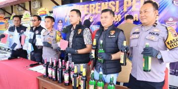 Polres Rembang Ungkap 372 Kasus Kriminal Dalam Sebulan