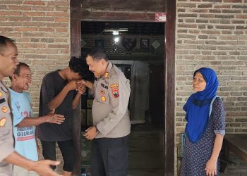 Kisah AAP Berujung Haru, Kapolsek Tlogowungu Angkat Anak