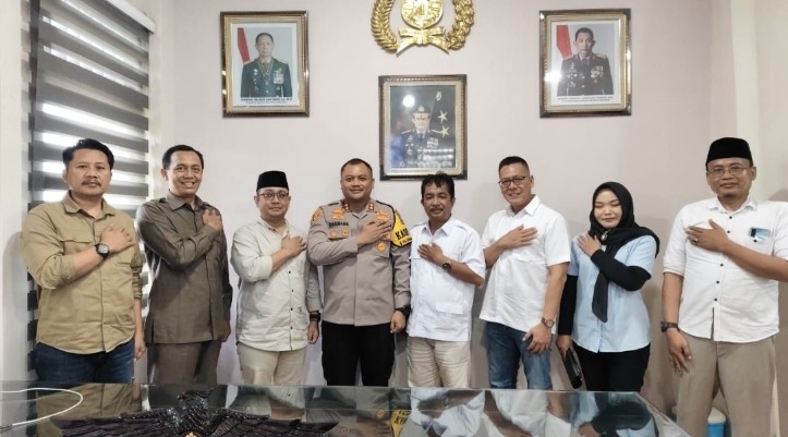 DPC Gerindra Rembang Perkuat Koordinasi Bersama Polres, Demi Keamanan Masyarakat