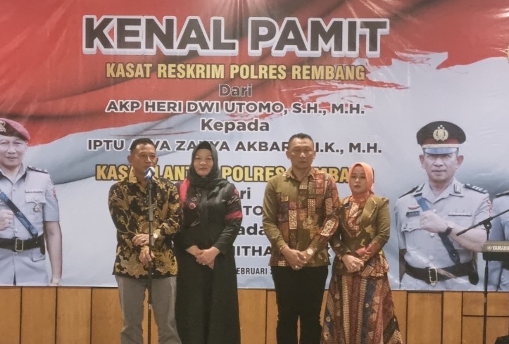 Pejabat Baru! Kasat Reskrim dan Kasat Lantas Resmi Bertugas