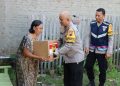 Peduli Sesama, Polresta Pati Bagikan Sembako ke Warga Sidokerto