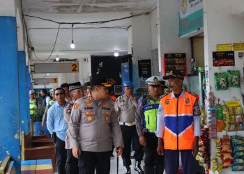 Fasilitas Terminal Induk, Kapolres Kudus cek Arus Mudik Lebaran 2025