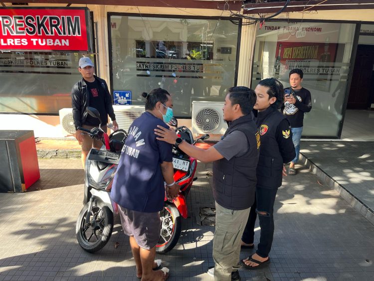 Pelaku Curanmor di Tuban Berhasil Dibekuk Polisi, Inilah Barang Buktinya