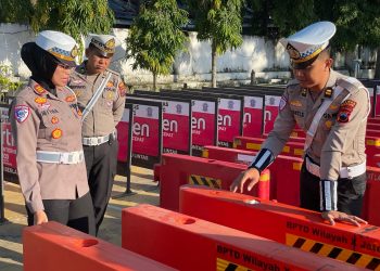 Kasat Lantas cek Persiapan Ops Ketupat Candi 2025