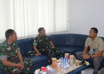 Dandim 0718/Pati Kunjungi Bulog, Bahas Target Serapan Gabah