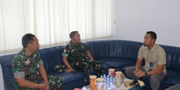 Dandim 0718/Pati Kunjungi Bulog, Bahas Target Serapan Gabah