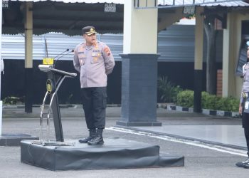Apresiasi Kinerja, Polres Rembang Gelar Upacara Penghargaan
