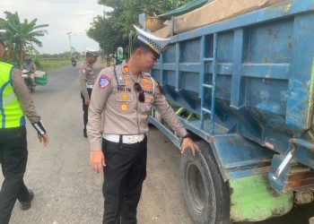 Dump Truck Nakal Ditindak, Satlantas Polresta Pati Turun Tangan Tegakkan Aturan Jalan