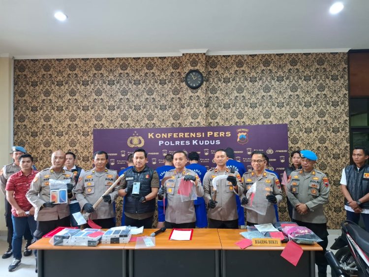 Gempur Premanisme, Polres Kudus Ungkap Enam Kasus