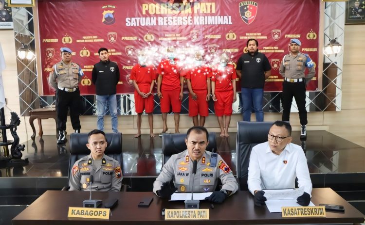 22 Preman Jalanan di Bekuk Polisi, Kapolresta Pati Bilang 15 Hari