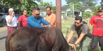 Semangat Berkurban Kodim 0718/Pati, TNI Hadir