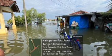 Banjir Rob Kepung Tunggulsari, 253 Rumah Warga Terendam dan Bantuan Logistik Diharapkan
