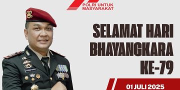 HUT Bhayangkara ke-79, Kepala BNNK Jadi Pelindung Rakyat