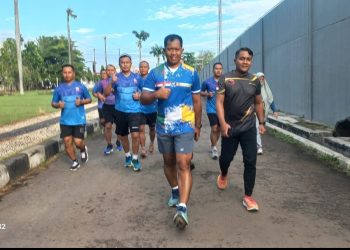 Olahraga Bersama, Dandim Pati Kobarkan Semangat Jiwa Korsa