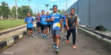 Olahraga Bersama, Dandim Pati Kobarkan Semangat Jiwa Korsa