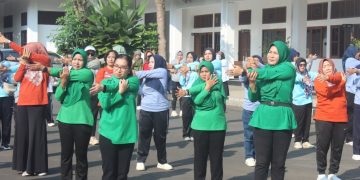 HKG PKK Ke-53 Meriah, Persit KCK Pati Tampil Kompak