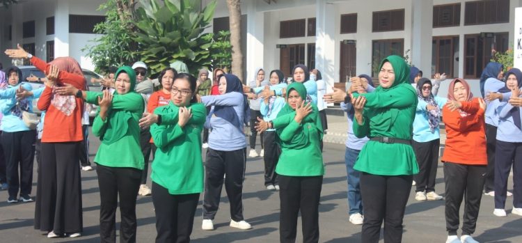 HKG PKK Ke-53 Meriah, Persit KCK Pati Tampil Kompak