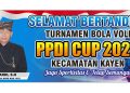 Turnamen Voli PPDI Kayen, H. Hardi : Bukti Perangkat Desa Punya Semangat Olahraga