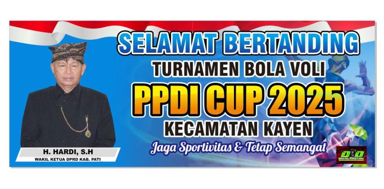 Turnamen Voli PPDI Kayen, H. Hardi : Bukti Perangkat Desa Punya Semangat Olahraga