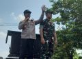 Aksi Damai, TNI – Polri Serukan Demokrasi Santun di Pati