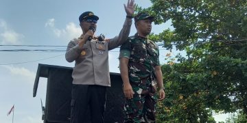 Aksi Damai, TNI – Polri Serukan Demokrasi Santun di Pati