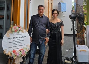 Perayaan HUT RI ke-80, Komitmen Pengusaha Muda dan Sekdes Dengkek Deket Warga