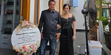 Perayaan HUT RI ke-80, Komitmen Pengusaha Muda dan Sekdes Dengkek Deket Warga