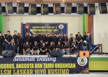 LSM Laskar Joyo Kusumo Teguhkan Komitmen di Usia Ketiga