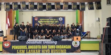 LSM Laskar Joyo Kusumo Teguhkan Komitmen di Usia Ketiga