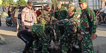 TNI-Polri dan Warga Pulihkan Kebersihan Juwana, Aksi Inspiratif Pasca Demo