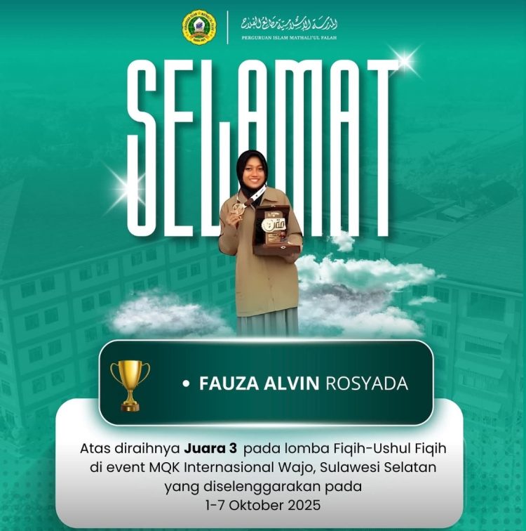 Mathli’ul Falah Kajen Cetak Santri Juara Dunia, Inilah Prestasinya