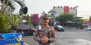Satlantas Kudus Intensifkan Edukasi, AKP Royke Hadir
