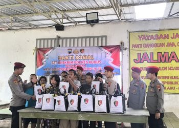 Satreskrim Kudus Perkuat Kepedulian Lewat Aksi Sosial