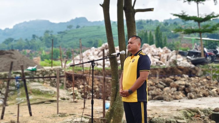 Sinergi Warga dan Polri, Pembangunan Pos Polisi Tegaldowo Dimulai