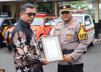 Dorong Peran Aktif Masyarakat di Bela Negara, AKBP Dhanang : 4 Warga Terima Penghargaan