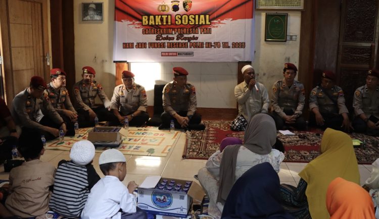 Perkuat Silaturahmi Lewat Bhakti Sosial, Kompol Heri Rayakan HUT ke-78 Korps Reserse