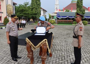 Purna Tugas Tanpa Catatan, Kapolresta Pati Beri Penghormatan ke AKP Tejo Pramono