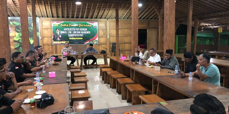 Ramadan Momentum Persatuan, Polisi dan LSM, LBH, Ormas Bersatu Jaga Kondusifitas Pati