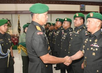 Simbol Bhineka Tunggal Ika di Tubuh TNI, Kapendam Baru